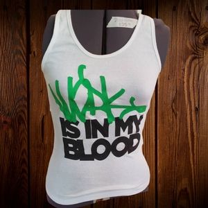 Vintage Flag Nor Fail Tank | Work Is In My Blood